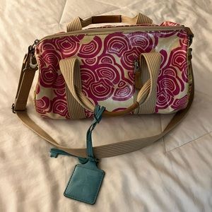 Fossil Keyper Zipper Duffel Gym Carry-On Bag